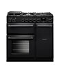 Aga Rangemaster AURA90DFP/19276 Charcoal Black 90Cm Dual Fuel Range Cooker