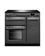 Aga Rangemaster AURA90EIP/19333 Slate 90Cm Electric Range Cooker With Induction Hob
