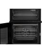Beko EDC6731S Silver 60Cm Double Oven Electric Cooker With Vitroceramic Hob