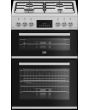 Beko EDG6231W White 60Cm Double Oven Gas Cooker