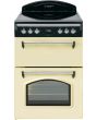 Beko GRB61CVC Cream Leisure 60Cm Double Oven Electric Range Style Cooker