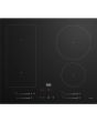 Beko HIIP64530UFT Black 60Cm Plug & Play Induction Hob