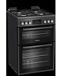 Blomberg GGRN655N Anthracite 60Cm Double Oven Gas Cooker With Gas Hob