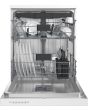 Blomberg LDF52320W White Full Size Dishwasher With 15 Place Settings
