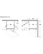 Bosch GSN36VWDGG White Series 4 59.5Cm Wide No Frost Tall Freezer