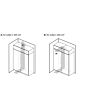 Bosch GSN36VWDGG White Series 4 59.5Cm Wide No Frost Tall Freezer