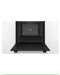 Bosch HQA574BB3B Black Built In Single Electric Oven With Pyrolytic Cleaning Function