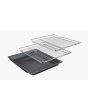 Bosch HQA574BS3B Stainless Steel 59.4Cm Built In Electric Single Oven WITH