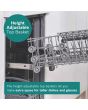 Bosch SMS26AW08G White 60Cm Dishwasher With 12 Place Settings