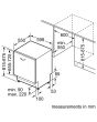 Bosch SMV2HTX02G Built In Dishwasher With 13 Place Settings