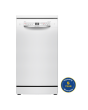 Bosch SPS2IKW01G White 45Cm Slimline Dishwasher With 9 Place Settings