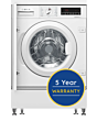 Bosch WIW28502GB Built In Series 8 8Kg/1400 Rpm Washing Machine
