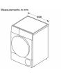 Bosch WQG24502GB White 9Kg Heat Pump Tumble Dryer