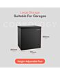 Cookology CCFZ198BK Black 198L Chest Freezer -W77cm