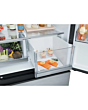 Haier HFKR5718DNMM Platinum Inox 70Cm No Frost Multi Door Fridge Freezer