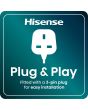 Hisense BI622AXPGUK 59.5Cm Built In Electric Single Oven