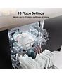 Hisense HS523E15WUK White Slimline Dishwasher With 10 Places