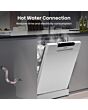 Hisense HS523E15WUK White Slimline Dishwasher With 10 Places