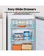 Hisense RB395N4BCE Stainless Steel 59.5 Cm Wide Total No Frost Fridge Freezer With 60/40 Split