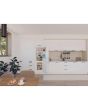 Hoover HOBBML18EK 54Cm Wide Built In Fridge Freezer With 70/30 Split