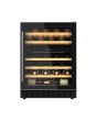 Hoover HWCB 60 UK/N Black H-Wine 700 Wine Cooler - 46 Bottles