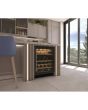 Hoover HWCB 60 UK/N Black H-Wine 700 Wine Cooler - 46 Bottles