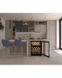 Hoover HWCB 60 UK/N Black H-Wine 700 Wine Cooler - 46 Bottles
