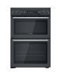 Hotpoint CD67V9H2CA Dark Grey 60Cm Electric Double Oven Cooker