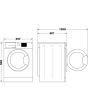 Hotpoint CHDC92WWGDUK White 9Kg Condenser Tumble Dryer