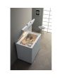Hotpoint CS2A300HFA1 White 312L Chest Freezer 118Cm Wide