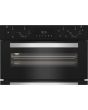 Hotpoint DUH10DB Black Built Under Electric Double Oven