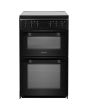 Hotpoint HD5V92KCB 50Cm Twin Cavity Electric Cooker