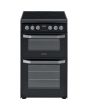 Hotpoint HD5V93CCB 50Cm Electric Double Oven 62L Fan Main Oven, 33L Top