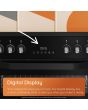Hotpoint HDD6GDC2WX Stainless Steel 60Cm Dual Fuel Cooker