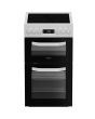 Hotpoint HDE5VDCW White 50Cm Double Oven Electric Cooker With Ceramic Hob