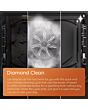 Hotpoint HDE6VDB1 Black 60Cm Electric Double Oven Cooker