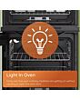 Hotpoint HDE6VDB1 Black 60Cm Electric Double Oven Cooker