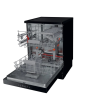 Hotpoint HFC3C26WCBUK Black 60Cm Dishwasher With 14 Place Settings