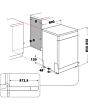 Hotpoint HP2FFC14BN6WUK White 60Cm Dishwasher With 14 Place Settings