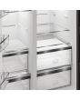Hotpoint HPG26592XP4UK Silver No Frost American Style Fridge Freezer