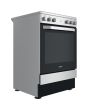 Hotpoint HS67V5KHX Inox 60Cm Wide Single Oven Electric Cooker