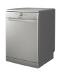 Indesit D2FHK26SUK Silver Full Size Dishwasher With 14 Places