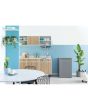 Indesit I55ZM1120S Silver 54Cm Wide Under Counter Low Frost Freezer