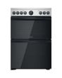 Indesit ID67V9HCX Inox 60Cm Double Oven Electric Cooker