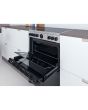 Indesit ID67V9HCX Inox 60Cm Double Oven Electric Cooker