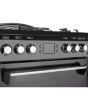 Leisure CLA60GAK Black 60Cm Gas Range Style Cooker