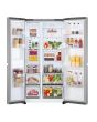 LG GSBC40PYPE Silver 91.3Cm Wide Frost Free American Style Fridge Freezer With 60/40 Split