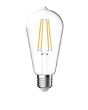 6.8w E27 ST64 2700k Filament