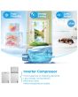 Midea MDRC211FZE01 White 60Cm Wide Chest Freezer -143L