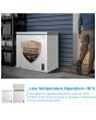 Midea MDRC284FZE01 White 77Cm Wide Chest Freezer - 198L